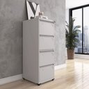 Ver imagem 1 de Gaveteiro Arquivo de Aço 4 Gavetas OF04RPTCM