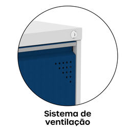 Gaveteiro Arquivo de Aço 4 Gavetas OF04RPTCM - 13