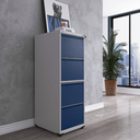 Ver imagem 1 de Gaveteiro Arquivo de Aço 4 Gavetas OF04RPTCM