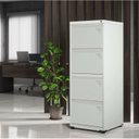 Ver imagem 1 de Gaveteiro Arquivo em Aço 4 Gavetas OF04SCTCM