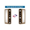 Ver imagem 3 de Armário Sapateira Casal Duetto 1 Porta c/Espelho Branco - Henn