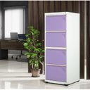 Ver imagem 1 de Gaveteiro Arquivo de Aço 4 Gavetas OF04SCTCM