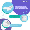 Ver imagem 4 de Banheira Infantil Fold Up Branca e Cinza - Cosco