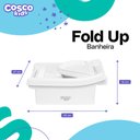Ver imagem 7 de Banheira Infantil Fold Up Branca e Cinza - Cosco