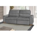 Ver imagem 1 de Sofá Retrátil e Reclinável 3 Lugares Havana Linho - Meu Estofado Sofá Retrátil e Reclinável 3 Lugare