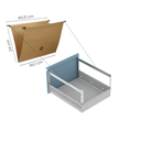 Ver imagem 6 de Gaveteiro Arquivo de Aço 4 Gavetas OF04RPTCM