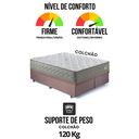 Ver mais imagens de Base Box Baú King 193x203 Suede com Colchão New 4 Estações Molas Ensacadas