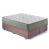 Base Box Baú King 193x203 Suede com Colchão New 4 Estações Molas Ensacadas - 2
