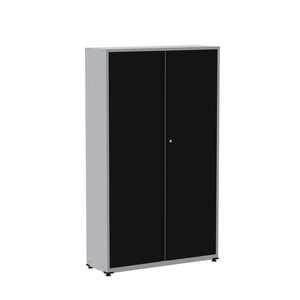 Armário 2 Portas com Chave 4 Prateleiras AP403SL Aço 
