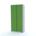 Ver imagem 2 de Armário de Aço 2 Portas 3 Prateleiras com Chave AP408SL