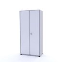 Ver imagem 2 de Armário de Aço 2 Portas 3 Prateleiras com Chave AP408SL