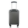 Mala de Bordo Viagem 10kg Rodas 360º Rígida Abs Cadeado Segredo Gladiador A7mb:grafite - 3
