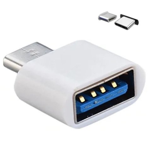 Adaptador Celular Tipo C para Mouse USB Função Otg