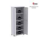 Ver imagem 7 de Armário para Escritório 2 Portas com Chave Aço 4 Prateleiras