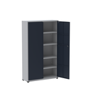 Ver imagem 3 de Armário de Aço 2 Portas 4 Prateleiras com Chave AP403SL