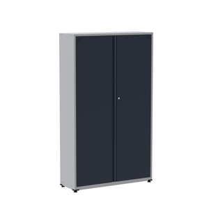 Armário 2 Portas com Chave 4 Prateleiras AP403SL Aço 