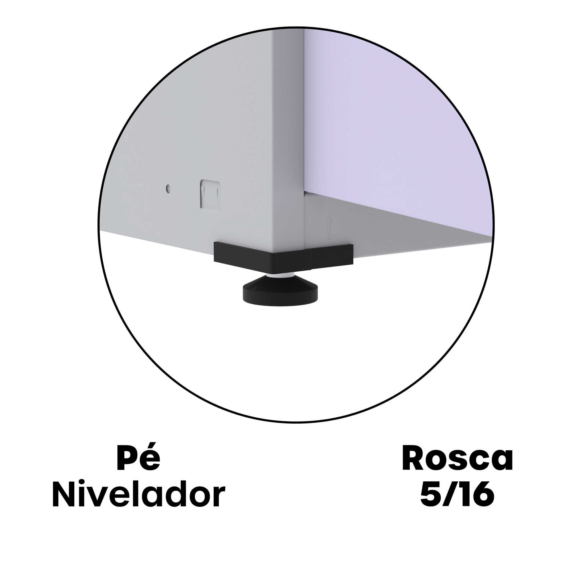 Armário para Escritório 2 Portas com Chave Aço 4 Prateleiras  - 12