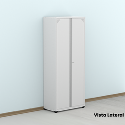 Armário 2 Portas Aço 4 Prateleiras AP409SL  - 17
