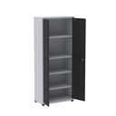 Ver imagem 3 de Armário de Aço 2 Portas 4 Prateleiras com Chave AP409SL