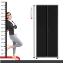 Ver imagem 6 de Armário de Aço 2 Portas 4 Prateleiras com Chave AP409SL