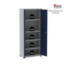 Ver imagem 7 de Armário para Escritório 2 Portas com Chave Aço 4 Prateleiras 