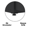 Armário de Aço 2 Portas 4 Prateleiras com Chave AP409SL - 12