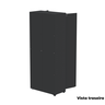 Armário de Aço 2 Portas 4 Prateleiras com Chave AP409SL - 18