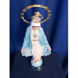 Imagem Nossa Senhora das Graças Elegance Resina 30cm - 6