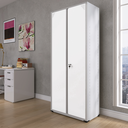 Ver imagem 2 de Armário para Escritório 2 Portas com Chave Aço 4 Prateleiras 