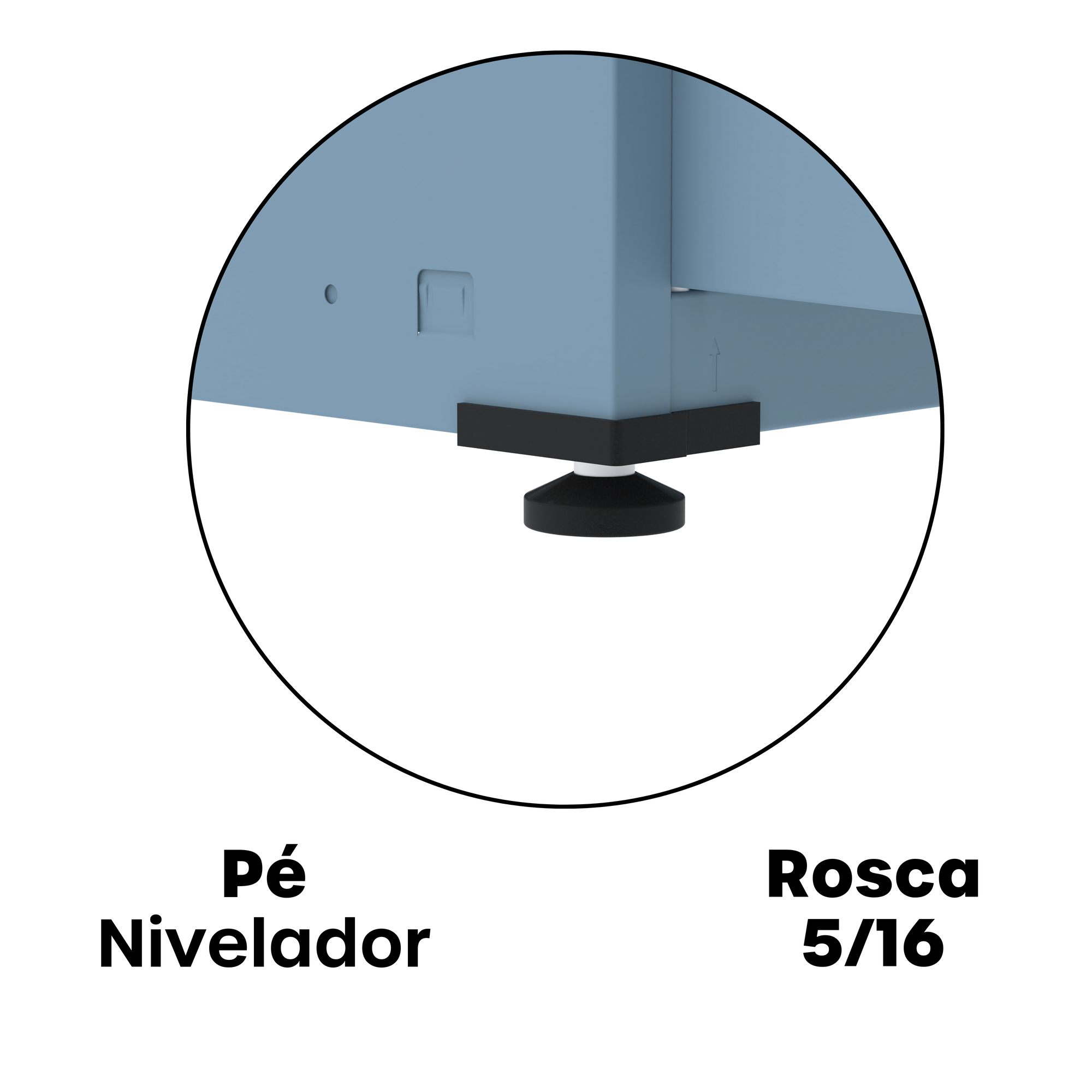 Armário 2 Portas Aço 4 Prateleiras AP409SL  - 12