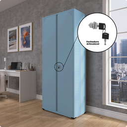 Armário 2 Portas Aço 4 Prateleiras AP409SL  - 9