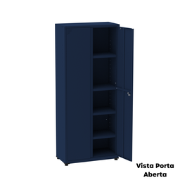 Armário para Escritório 2 Portas com Chave Aço 4 Prateleiras  - 19