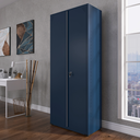 Ver imagem 2 de Armário para Escritório 2 Portas com Chave Aço 4 Prateleiras 