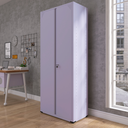 Ver imagem 1 de Armário para Escritório 2 Portas com Chave Aço 4 Prateleiras Roxo
