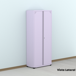 Armário para Escritório 2 Portas com Chave Aço 4 Prateleiras  - 17