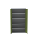 Ver imagem 5 de Armário de Aço 2 Portas 4 Prateleiras com Chave AP403SL Verde