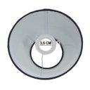 Ver imagem 4 de Cúpula Clássica de Abajur Luminária 30x15x45cm de Tecido Algodão Soquete Nacional Ref 24