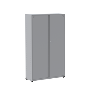 Armário 2 Portas com Chave 4 Prateleiras AP403SL Aço 