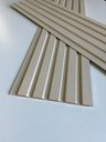Ver imagem 2 de Painel Ripado Compacto 01 Unid. 90x25cm Larg. Talatto Painéis Areia