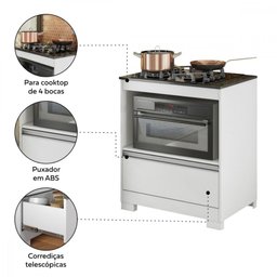 Balcão para Cooktop 4 Bocas Notável 3110 - 4