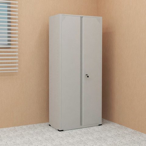 Armário para Escritório 2 Portas 4 Prateleiras Aço AP402SL 