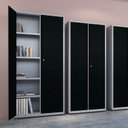 Ver imagem 2 de Armário para Escritório 2 Portas 4 Prateleiras Aço AP402SL 