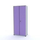 Ver imagem 3 de Armário de Aço 2 Portas 4 Prateleiras com Chave AP402SL