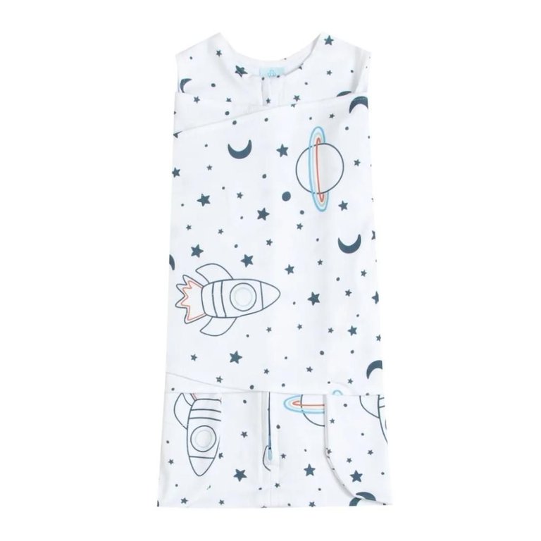 Saco de Dormir Swaddle em Algodão Egípcio Foguetinho Primavera Verão - Casulo