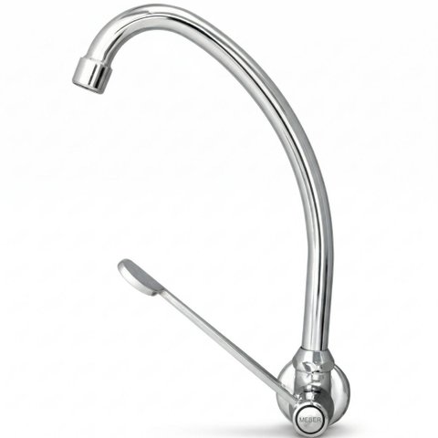 Torneira Cozinha Parede Global Medic 25771 Meber - Cromado