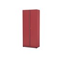 Ver imagem 1 de Armário de Aço 2 Portas 4 Prateleiras com Chave AP403SL Vermelho