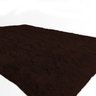 Tapete Sala Peludo Felpudo Luxo Pelo Macio - Liso - Casu Tamanho:140X100cm;Cor:Marrom - 2