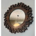 Ver imagem 5 de Espelho Decorativo Moldura Madeira Ddek Santorini 65 cm:Marrom