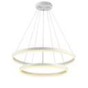 Ver imagem 1 de Pendente Luminária Lustre Jupiter Led 135cm 2 Arcos Ø40cm