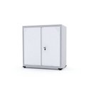 Ver imagem 3 de Armário de Aço 2 Portas 4 Prateleiras com Chave AP406SL